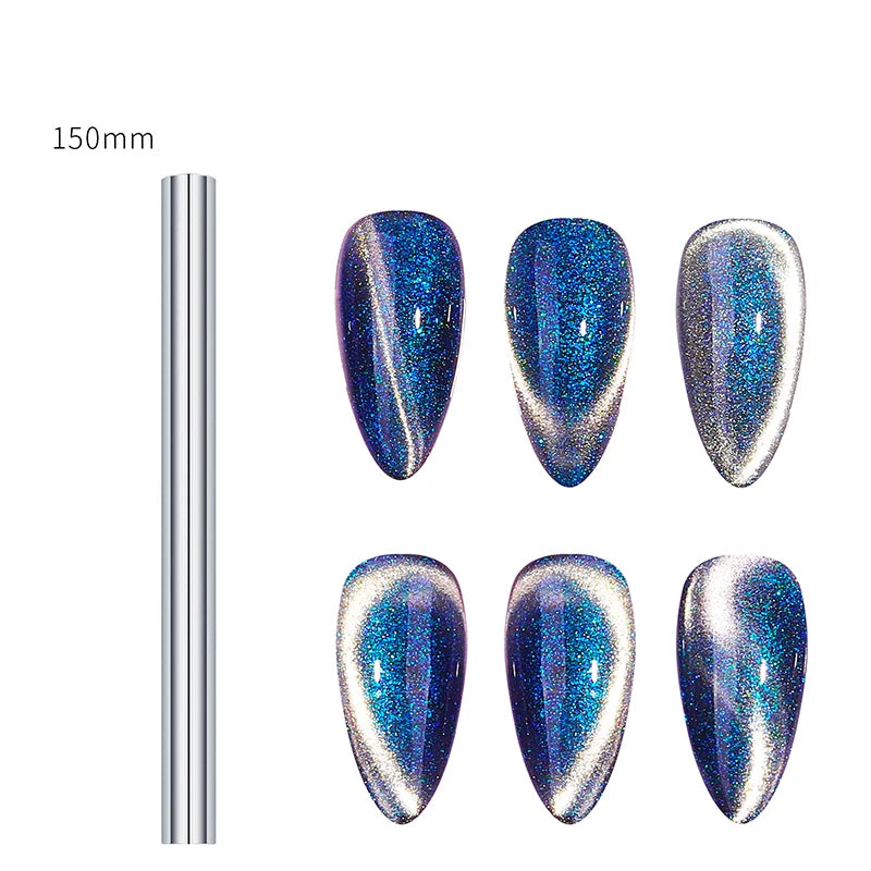 8pcs Magnetic Nail Art Stick Set – Create Stunning Cat Eye 9D UV Gel Nail Designs