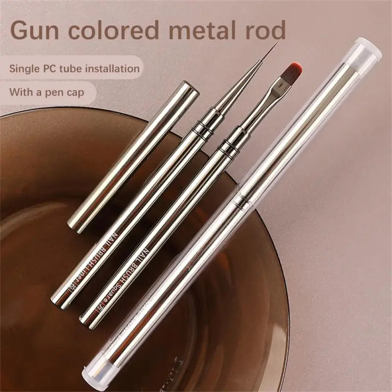 12PCS Nail Art Brush Liner Brush Stripe Pattern Painting Brush Acrylic UV Gel Extension Drawing