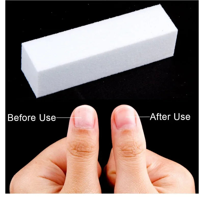 5/10/20Pcs Professional Nail File Polisher Block Manicure Pedicure Files