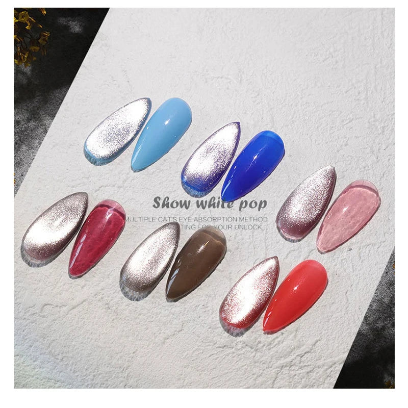 Strong Cat Eye Magnetic Magnet Nail UV Gel Polish Stick Multi-Function Nail Art Decoration