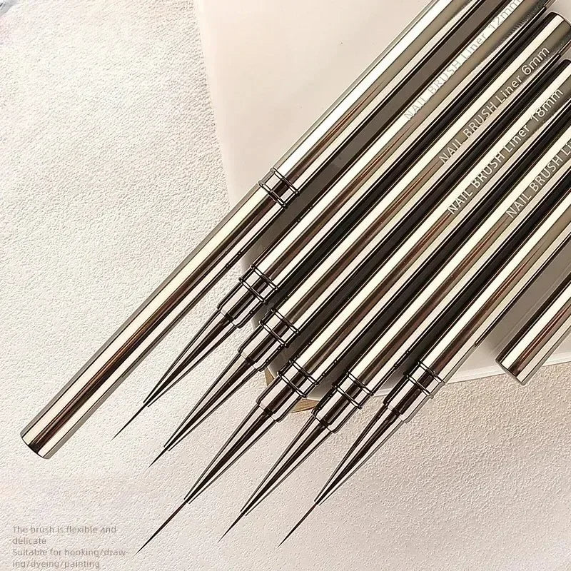 Nail Art Liner Brushes – Precision Striping & Detailing Tool