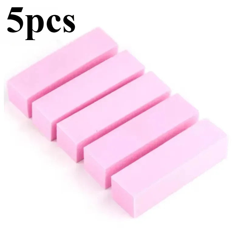 5/10/20Pcs Professional Nail File Polisher Block Manicure Pedicure Files