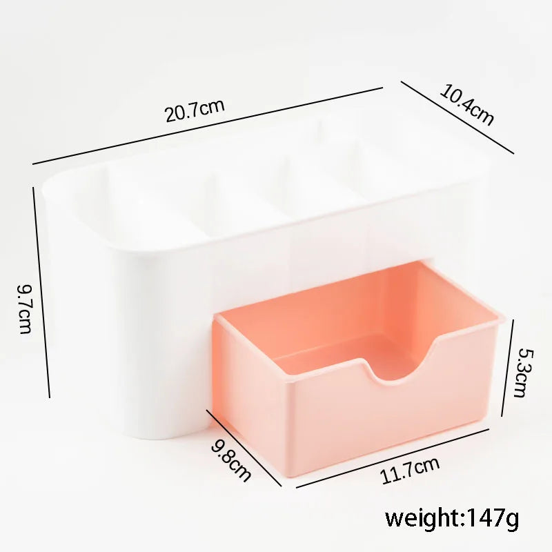 Nail Art Plastic Storage Box – Organise Your Cotton Pads & Accessories