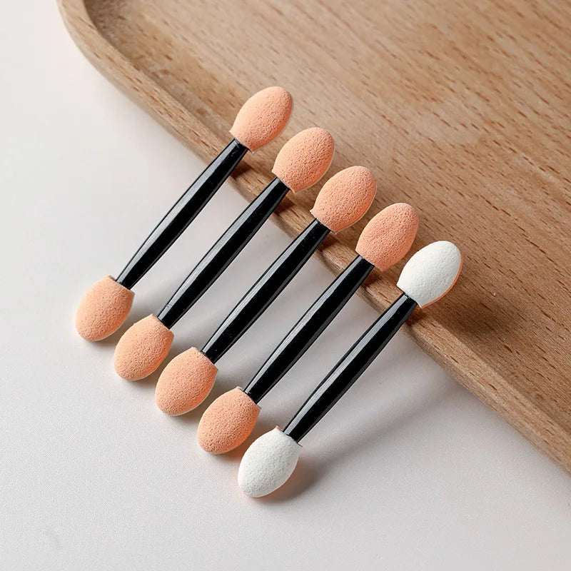 Double-Ended Sponge Nail Art Powder Brush – Multi-Use Makeup & Manicure Tool