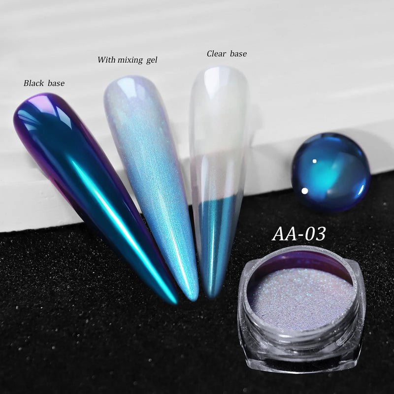 15g 3D Nail Model Gel – Super Strong Rhinestone Glue for Nail Charms, Magic Mirror Powder & Manicure Styling Gel